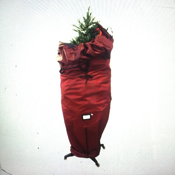 612 Vermont 9' Upright Tree Storage Bag For Hinged Artificial Christmas Trees - Picture 1 of 11